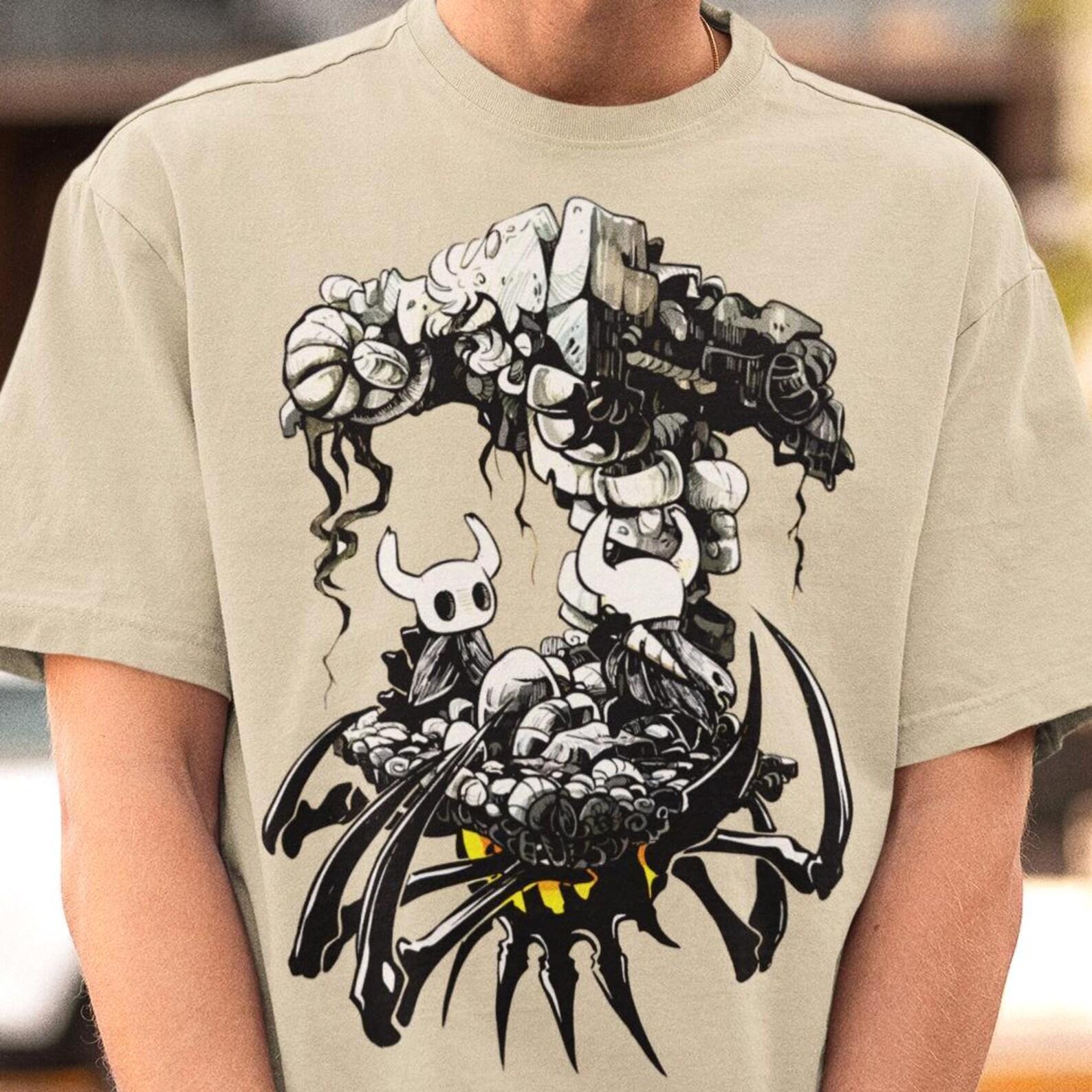 Silksong Dreamlike Pastel Hornet T-Shirt, Soft Fantasy Game Tee S