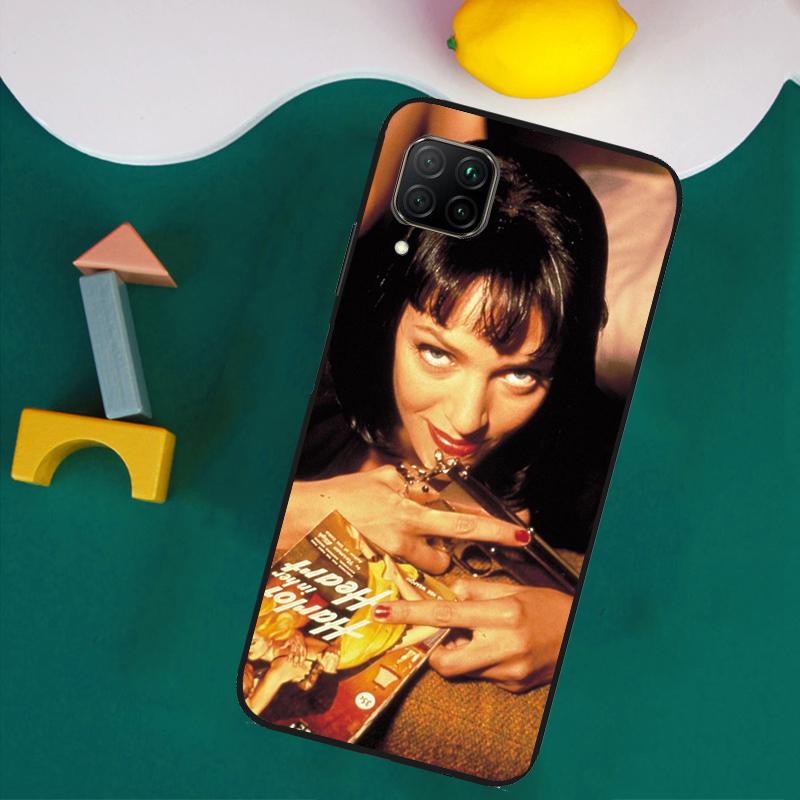 Pulp Fiction Movie Poster For Huawei Nova 11 10 9 SE 5T 11i 8i 3i Nova Y90 Y91 Y70 Y60 Y61 P20 P40 Lite P30 Pro Case