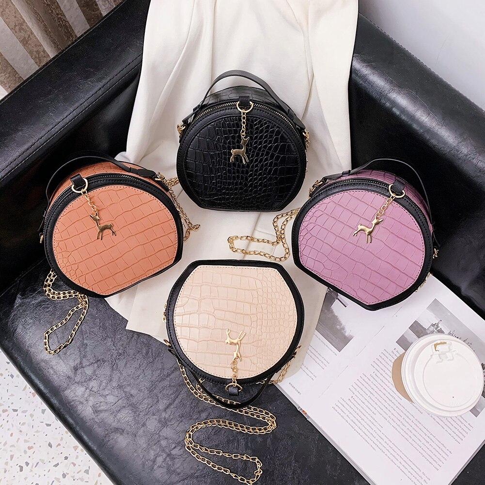 circle shaped handbags