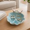 Handmade Ceramic Dessert Plate Cute Home Storage Dish Multi-functional Jewelry Tray  Bedroom