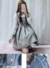 One Piece Lolita Langarmuniform Cosplay Lolita Detective Große Größe Crossdressing Mori Girl School Süße Kleidung JK Uniform Set Cosplay Lolita