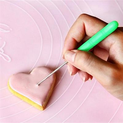 Çizici İğne Modelaj Aleti İşaretleme Desenleri Buzlanma Şeker Hamuru Pasta Süsleme