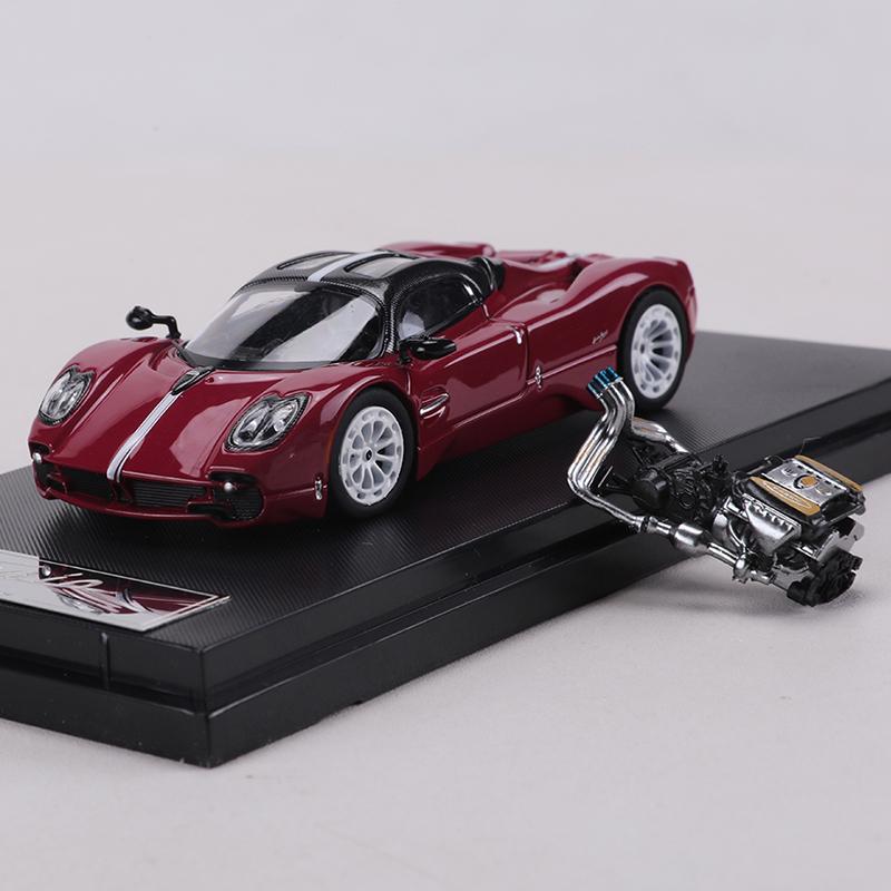 Hone Model 1:64 Utopia Die-cast alloy car model toy Attached engine model