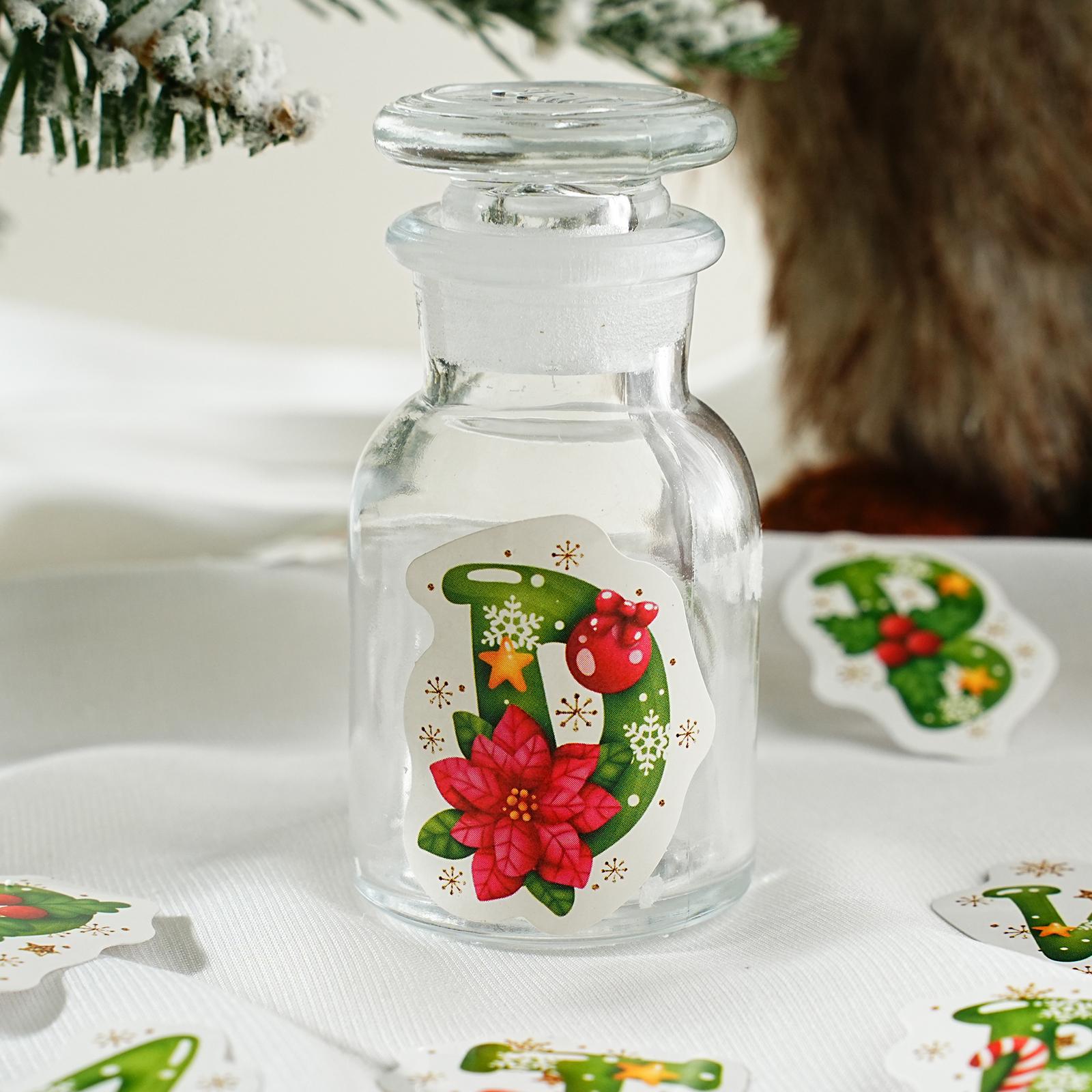 46/52 шт. Веселых рождественских наклеек — фото 14