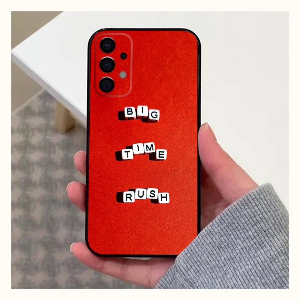 B-Big Time R-Rush Phone Case For Samsung Galaxy A20,A21s,A22,A31,A32,A52,A53,A72,73,A80,A91 Soft Black Cover