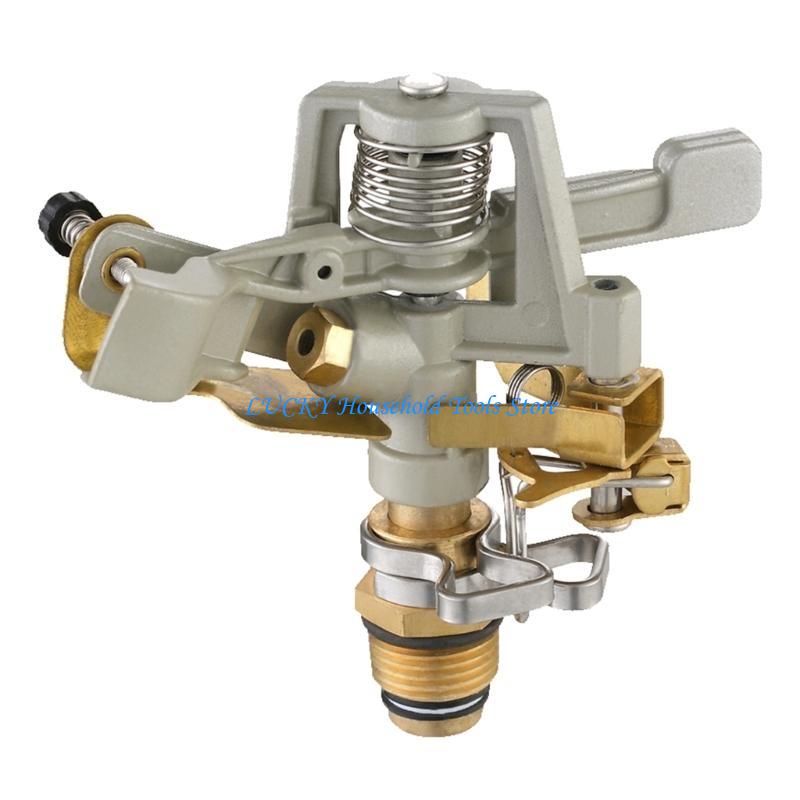 J0MC Metal 360 Degree Rotating Arm Sprinkler Head for Garden Lawns Watering China Mainland