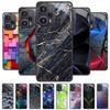 Tempered Glass Phone Case For Xiaomi Poco F5 5G F5Pro Cover Poco F5 Pro Redmi Note 12S 12C 12 Pro 4G 12R Luxury Hard Back Bumper