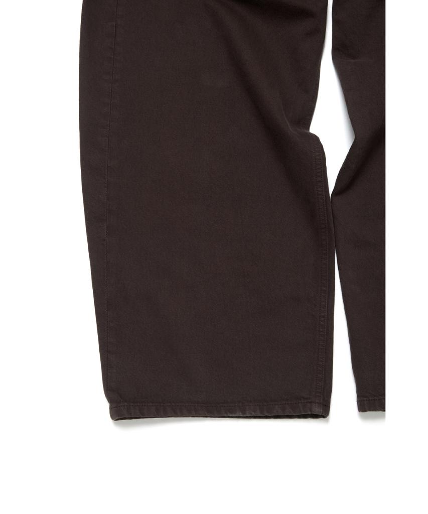 Haechinglum Wide Curve Jeans Brown