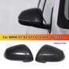 LHD For BMW X1 IX1 X2 IX2 U11 U12 U10  2024 ABS Car Rearview Side Mirror Cover Wing Cap Exterior Door Housing Shell Trim