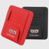 For Cadillac Logo Seville XT4 CT4 SLR STS EXT CTS Escalade CT5 Coupe Car Sun Visor Sunglasses Clip Card Holder Auto Accessories