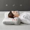 Latex memory pillow neck pillow orthopedic sleep aid neck pillow high elastic soft porosity suitable for home