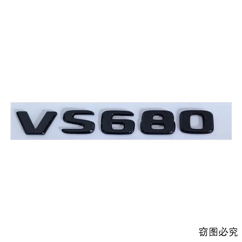 ABS Car Rear Sticker Badge Trunk Decals Modified Decoration for Mercedes Benz V260 VS500 VS550 VS680 VS980 V260L Letters