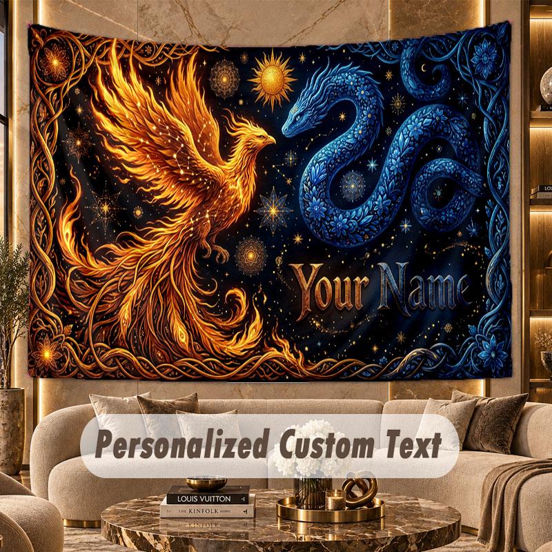 Other Similar Designs (95) Theme Wall Tapestry Customized With Name Text Personalized Hanging Tapestry For Bedroom Living Room Decor