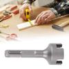 Professional Ground Rod Driver Attachment Drill Bit Driver Square Crosses Pile Ground Rod Adapter Bit for Hammer Drill