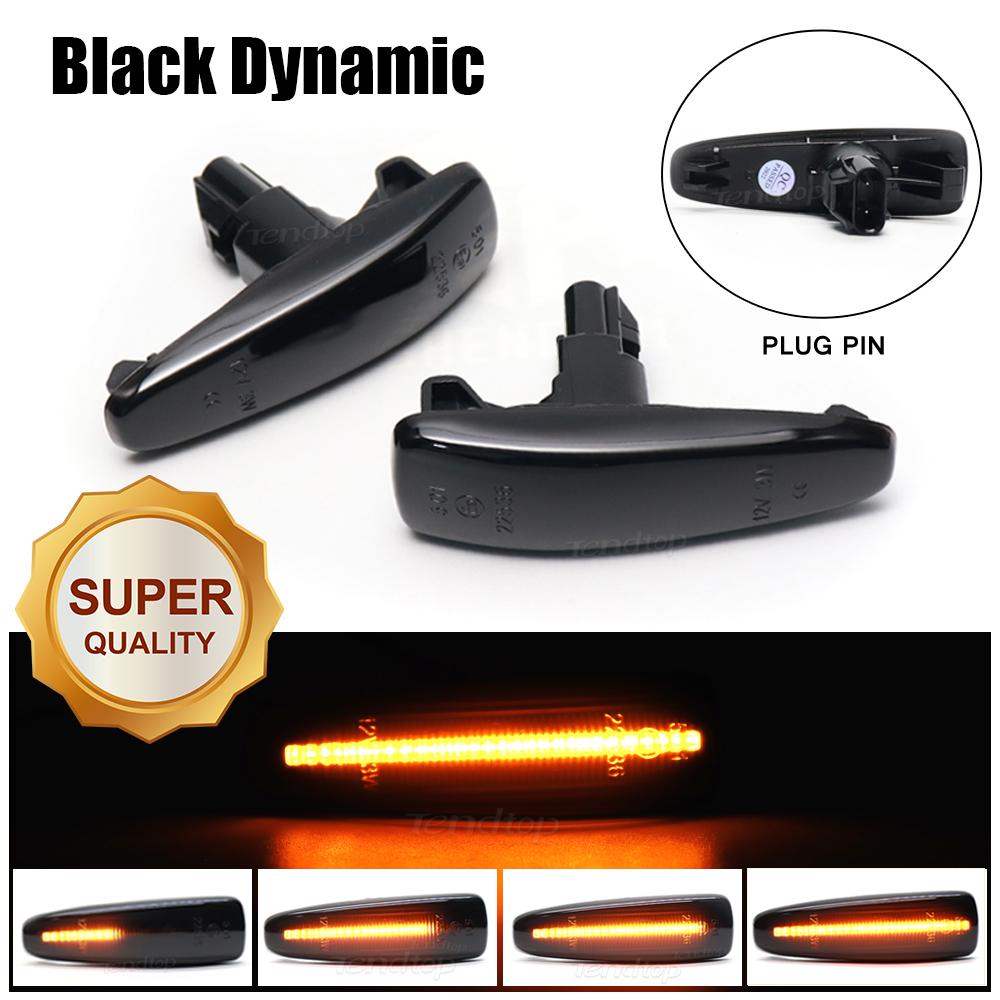 Super LED Sequenzielle Seitenmarkierungsleuchten für Mitsubishi Lancer Evolution Outlander Sport RVR L200 Mirage Dynamische Blinkleuchten
