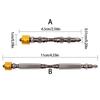 High Levels Attraction Driver Bit Screwdriver Bit with Removable Magnetic Rings Attraction Part for Electric Gadgets