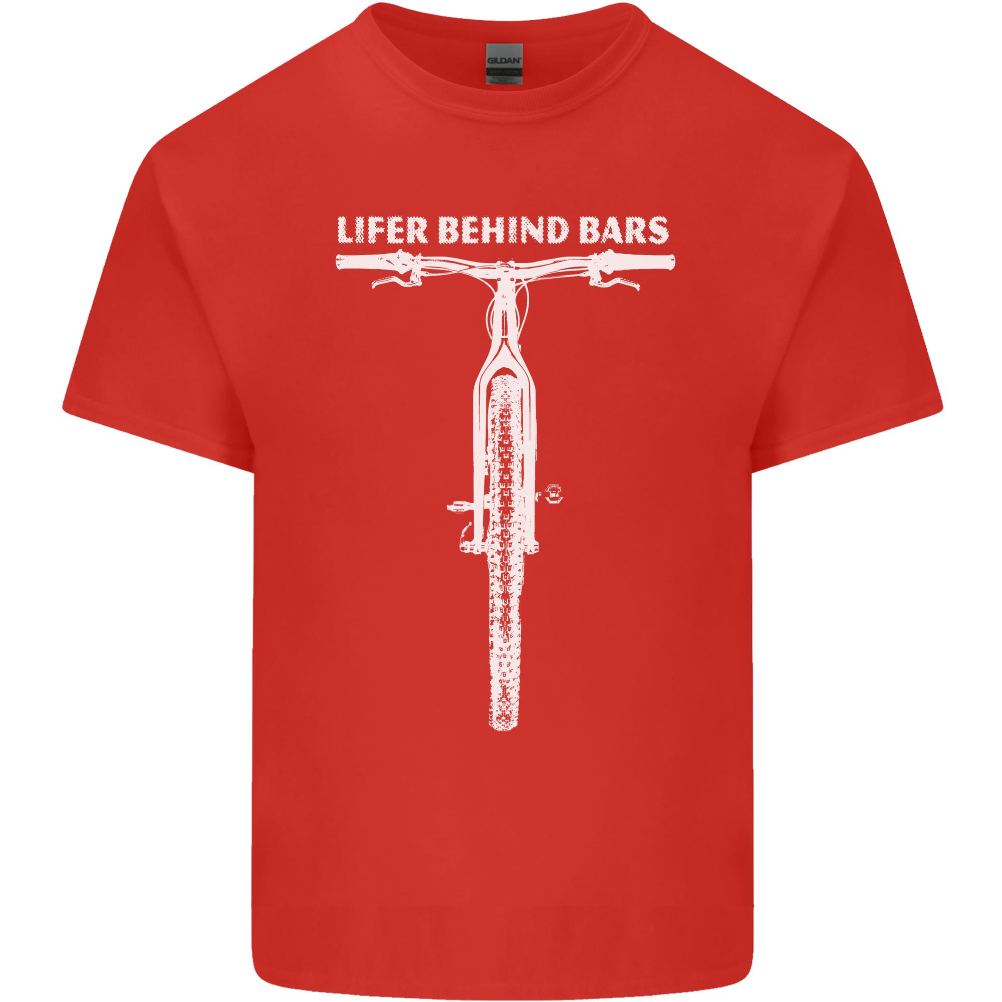 Lifer Behind Bars Cycling Cyclist Funny Unisexs Light Cotton TShirt S