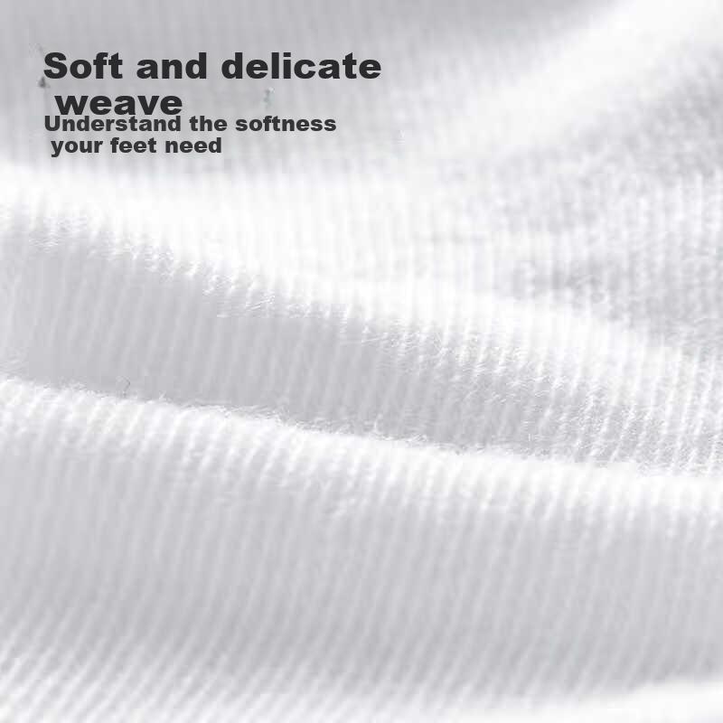 Etravel 10 Pairs Disposable Socks, Daily-Use Travel Socks, Comfortable And Sweat-Absorbing, White