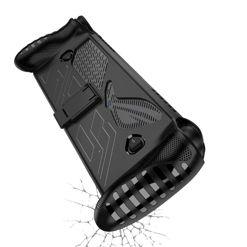 Shock Absorbing Case Shield Shell Cover with Precise Cutout for Game Console Offering Full Body Protective Enhances Grip