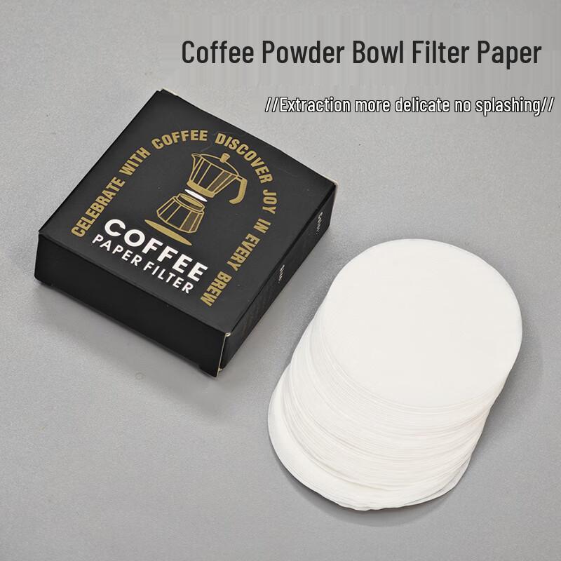Rundes gebleichtes Vlies-Kaffeefilterpapier