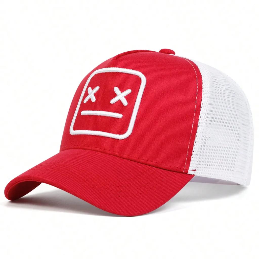 Unisex XX Stickerei Baseball Netz Kappen Verstellbare Freizeit Hüte Frühling und Sommer Outdoor Sonnenschutz Hut