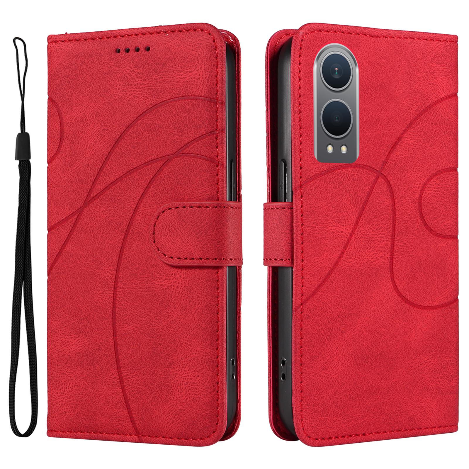 

Для OnePlus Nord CE4 Lite 5G/Oppo K12x 5G (Китай) Чехол Ударопрочный Кошелек Держатель для карт Кожаный Чехол для телефона Изогнутая линия C