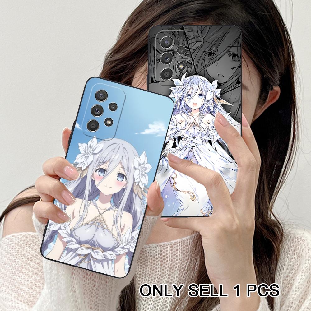 Date a Live Mio Takamiya Matte TPU Mobile Phone Case for Samsung Galaxy A56 55 54 53 52 51 36 35 34 23 16 15 5G Colorful Cover