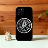 S-Trek Space Theme Phone Case For iPhone 17,16,15,14,13,12,11 Plus,Pro Max,XS,Soft Silicone Black Cover