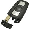 Plastic 3 Buttons Replacement Key Fob Case Remote Control Key Fob Cover  for BMW 3 5 Series CAS3