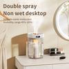 Dual Nozzles 1000ML LED Essential Oil Diffuser Aroma Diffuser Aromatherapy Mist Sprayer Air Humidifier Diffuser for Large Room