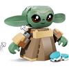 LEGO Star Wars Grogu Home Building Toy 4-6 Years Educational Block for Boys and Girls 75443