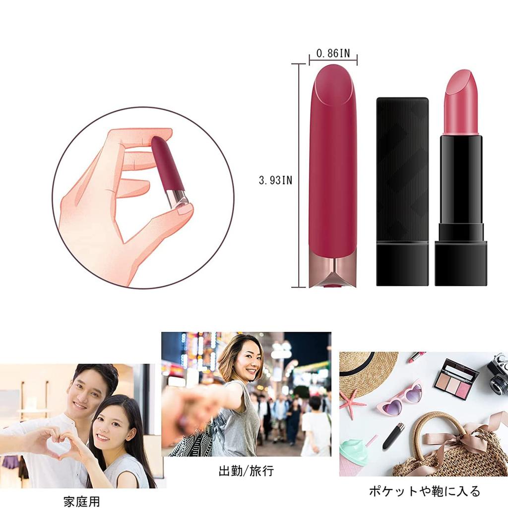 Popular Female Vibrator for Nipple and Clitoris Powerful and Quiet Cordless Handheld Massager with 10 Vibration Vibrations Per USB and Popular Adult