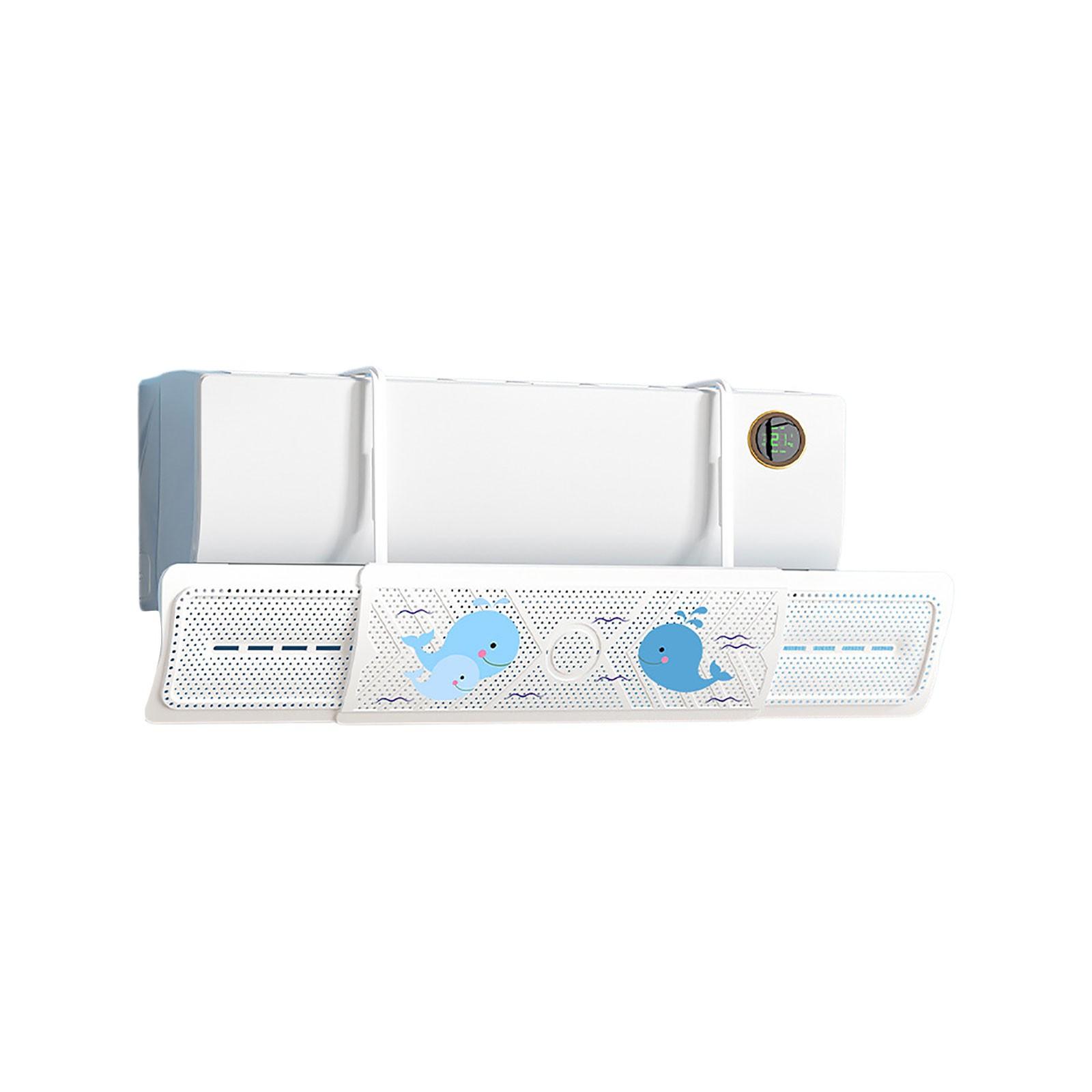 

Новый дефлектор воздуха для кондиционера, Настенный универсальный дефлектор, Ветрозащитный дефлектор от прямого обдува One Size