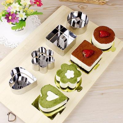 12Pcs//Box Kreis-Form Cutter Donut-Fondant-Muffins-Kuchen Form-Schneidwerkzeug