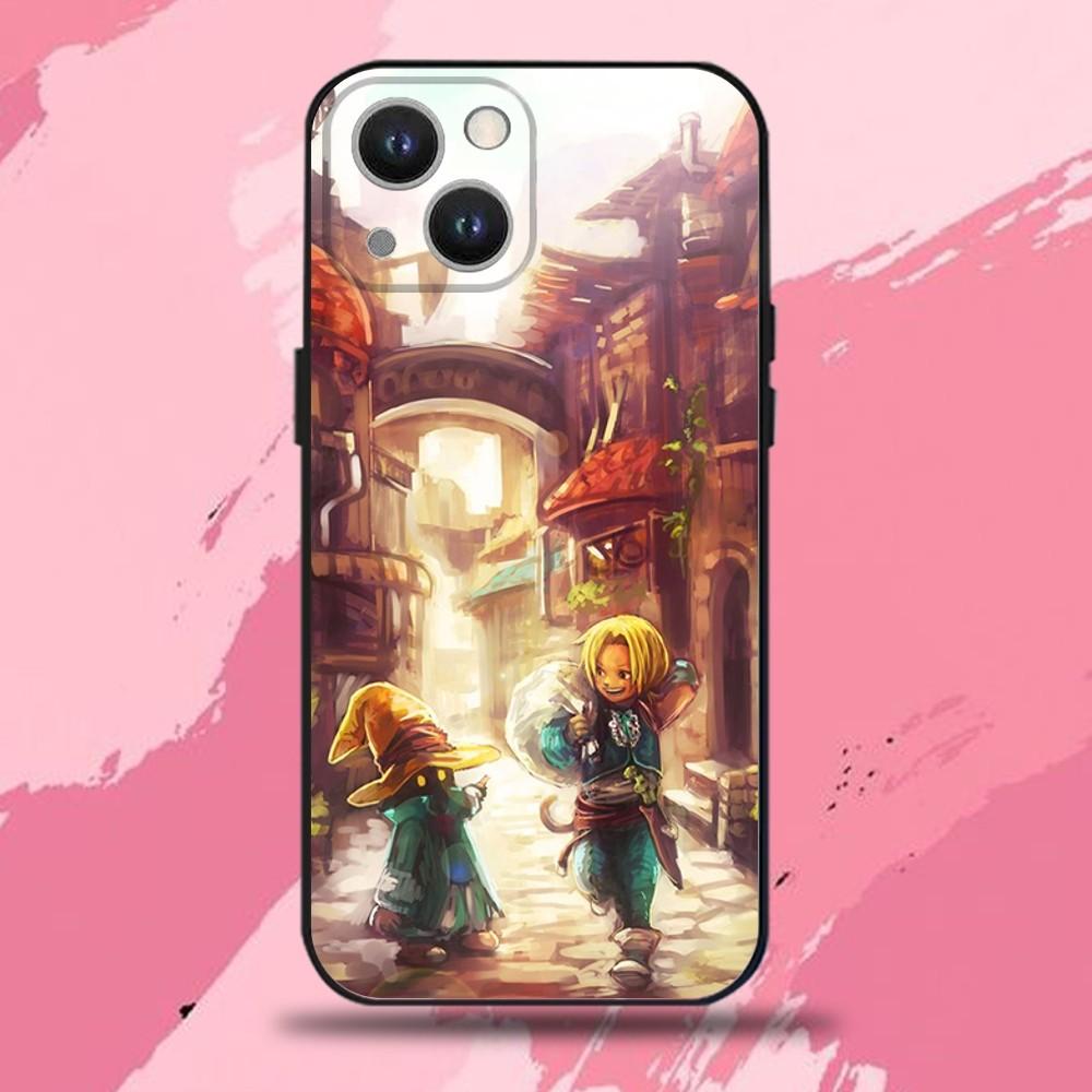 M-Moogle Final F-Fantasy Phone Case For iPhone 16,15,14,13,12,11 Plus,Pro Max,XS,X,XR,SE,Mini,8,7,Soft Silicone Black Cover