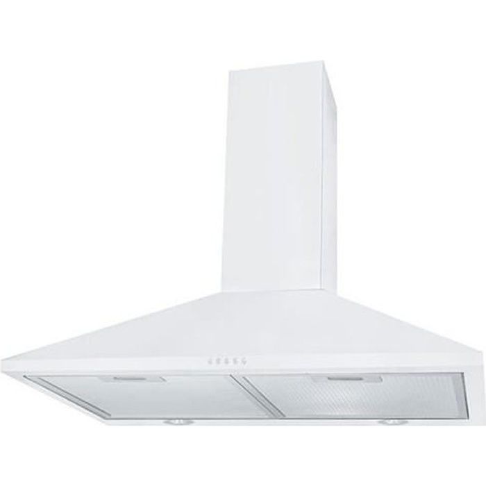 Hotte Standard Mepamsa Piramide Plus 60 Cm 290 M³/h 65W C - MEPAMSA - Paroi - Bouton - Aluminium - Blanc