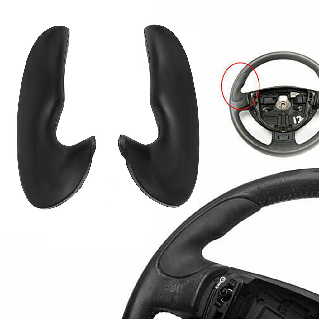 2Pcs Steering Wheel Thumb Grips Replacement 8200058695 Fit for Renault Sport RS Clio II MK 2 172 182