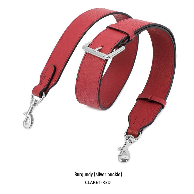 Lychee Grain Cowhide Bag Replacement Strap - Dionysus Versatile Wide Shoulder Strap MHS-A-9