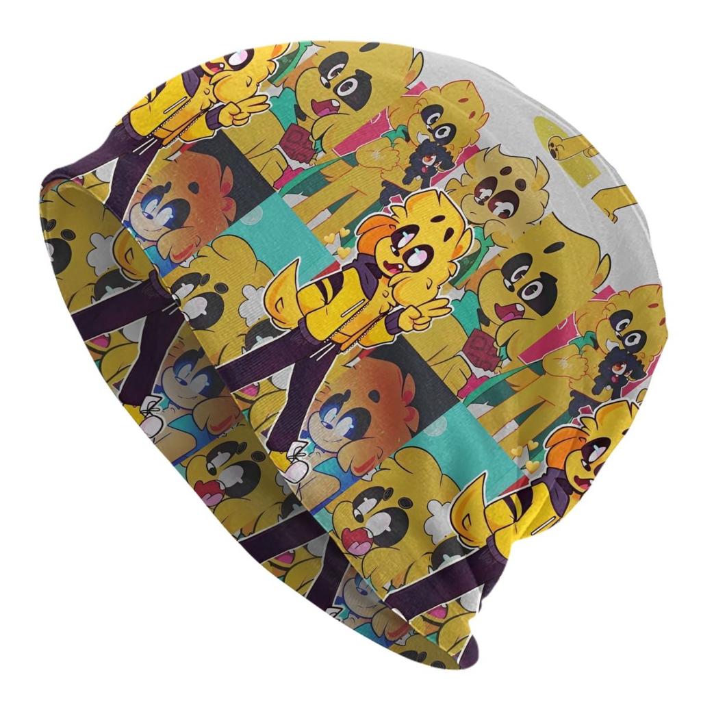 Cute Mikecracks Bonnet Hats Fashion Outdoor Skullies Beanies Hat Cartoon for Unisex Women Warm Dualuse Caps