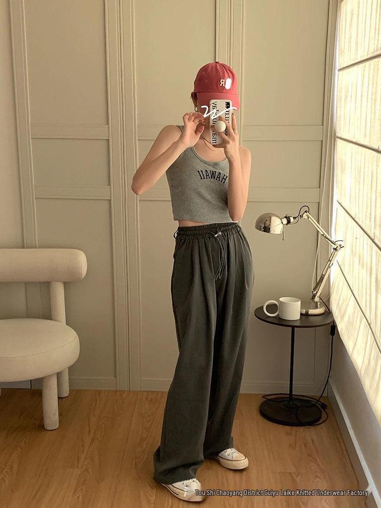 Stylish Embroidered Spaghetti Strap Bandeau Top with Fixed Cup