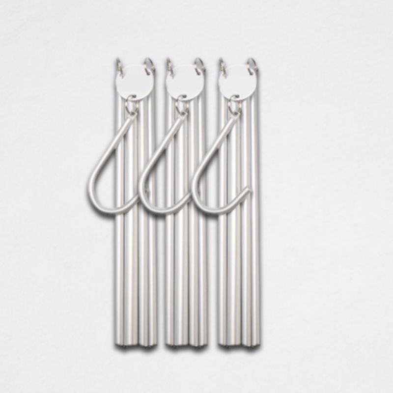 

3 шт. Вешалки для одежды из алюминиевого сплава Складные Сборные Уличная Дорожная Сушилка для одежды Портативные Стойки для хранения Бельевые веревки