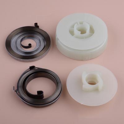 Durable Easy Recoil Starter Pulley with Spring Replacement Fit for Chinese Chainsaw 4500 5200 5800 45CC 52CC 58CC