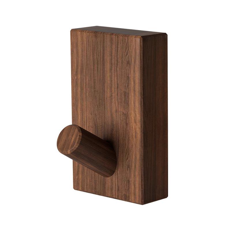 Деревянный крючок, крючок без гвоздя, настенный крючок в стиле ретро, ​​настенный крючок в скандинавском стиле 1pcs