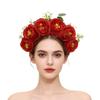 Festival Flower Hairband Props for Elegant Occasion Weddings and Parties Comfortable Lightweight Design Headdress