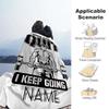 Weightlifting Exercise Customize Your Name Blanket Warm Comfortable Soft Blanket For Chair Office Sofa Bed Sofa Office Camping Suitable For Gifting