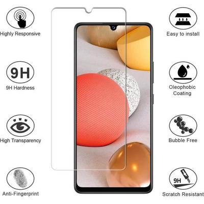 Displayschutzfolie - VSHOP - Samsung Galaxy A32 5G - Gehärtetes Glas - Kratzfest - Transparent