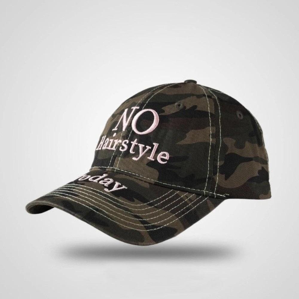 Adjustable Camouflage Baseball Cap Cotton Dad Hat Trendy Sunscreen Hats  for Men Women