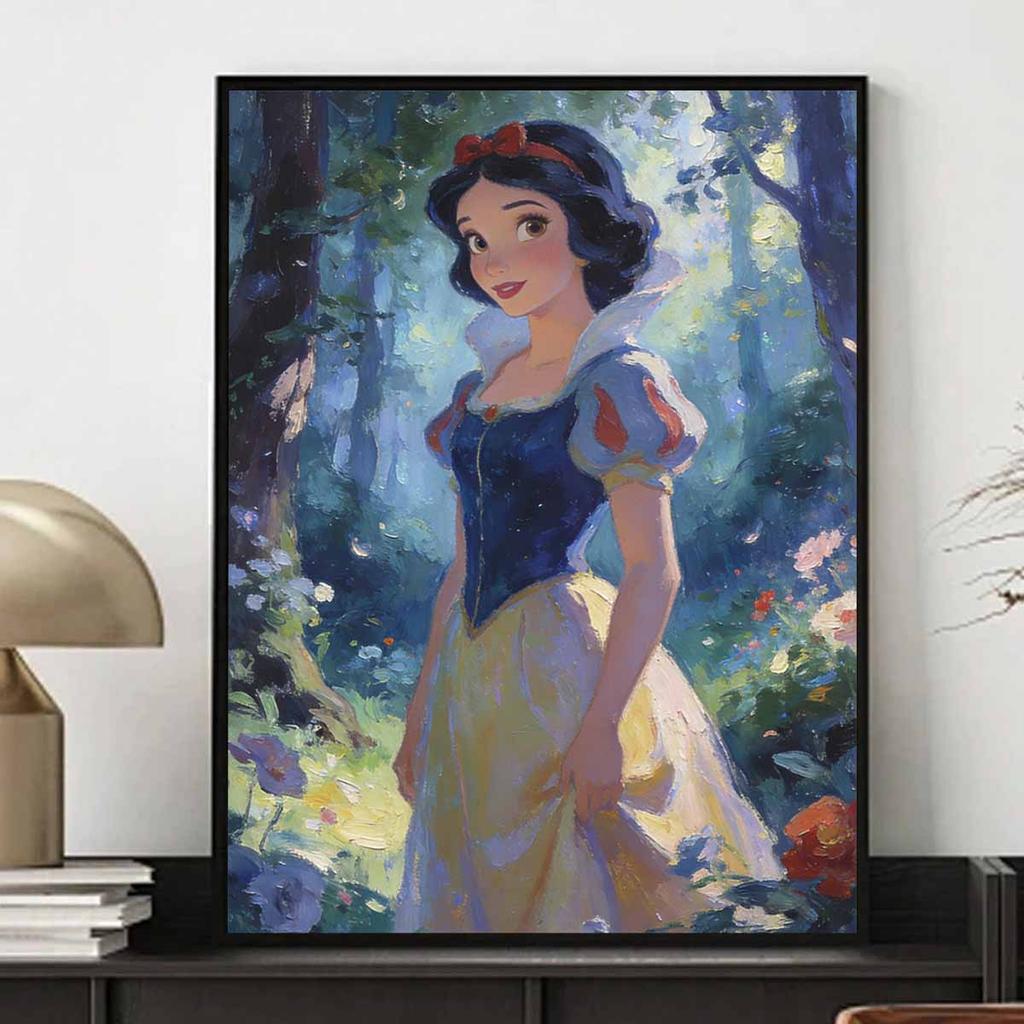 Disney Snow White Diamond Painting Art Mosaic Kit Handmade diy5D Home Decor Gift