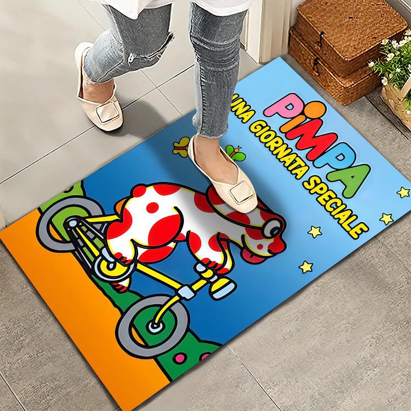 Pimpa Carpet Rug for Living Room Bedroom Home Sofa Decoration,Kids play Nonslip Floor Mat