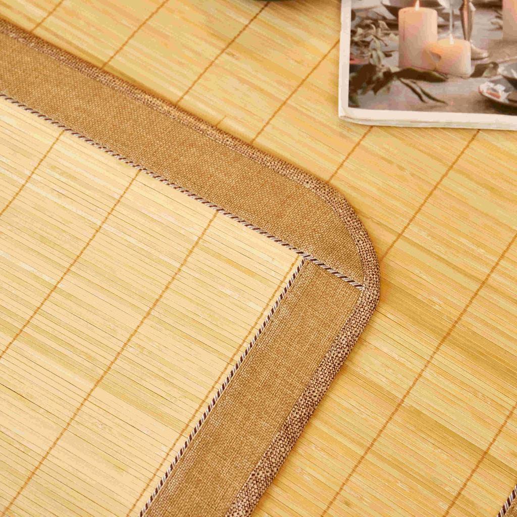 Summer Sleeping Mat Rattan Mat Ice Silk Bamboo Mat Summer Living Room Fabric Craft Non-Slip Leather Cushion Sofa Cushion Sofa Cover